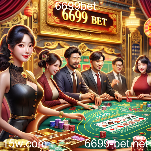 Experiência Imersiva nos Cassinos ao Vivo do 6699bet